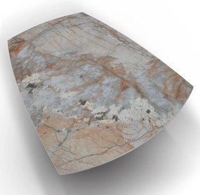 Masă ceramică Terra Nova, cu sistem rotativ de extindere - 160 cm