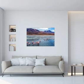 Tablou - Flamingo (90x60 cm)