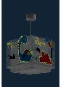 Dalber D-73452 - Lustră copii DINOS 1xE27/60W/230V