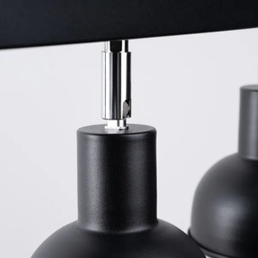 Spot Sollux SL.1318 ELBA 3xE27/15W/230V negru