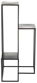 Suport flori KASKADA 85x40 cm negru