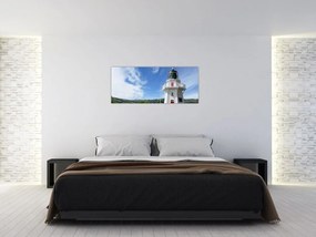 Tablou cu farurile Akaroa, Nooua Zeelanda (120x50 cm)