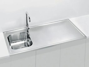 Chiuveta bucatarie inox satin cu picurator Alveus Classic Pro 90