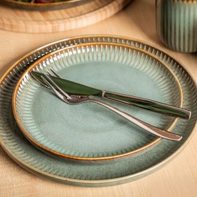 Altom Set of 2 dessert plates Reactive Sage 20.5 cm