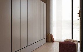 Dulap lemn masiv Orion, 180 × 210 × 60 cm - Stejar deschis
