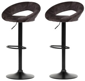 Set de scaune de bar AUB-822 BR4, 2 buc.