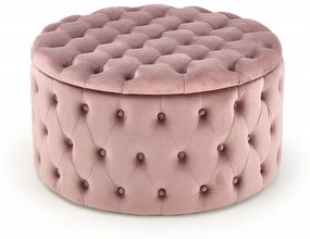 Taburet Nunez roz H40 cm