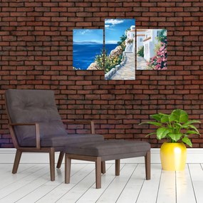 Tablou - Alee lângă mare (90x60 cm)