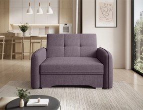 Canapea extensibila cu un loc, 102x109x84 cm, Laine 1, Eltap (Culoare: Bej deschis / Poco 7)