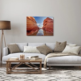 Tablou pe sticlă - Vermilion Cliffs Arizona (70x50 cm)
