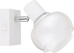 Globo 54309-1W - Aplica spot de perete TOKKI 1xE14/40W/230V albă