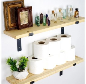 Set 2buc. polițe Dupone 6 (nuc + negru) . 1093686