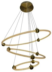 Lustră LED dimabilă pe cablu LED/45W/230V 3000-6500K + telecomandă