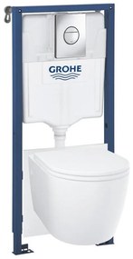 GROHE 103846SH00 - Set SOLIDO 5-în-1, 1,13 m, ceramică, alb