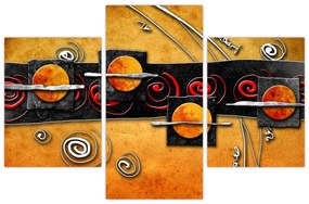 Tablou abstacției - Panete (90x60 cm)