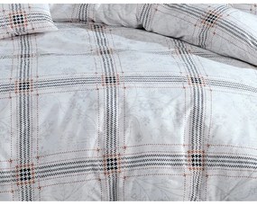 Lenjerie de pat din bumbac BedTex Quatre alb , 140x 220 cm, 70 x 90 cm, 140 x 220 cm, 70 x 90 cm