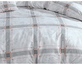Lenjerie de pat din bumbac BedTex Quatre alb , 140x 220 cm, 70 x 90 cm, 140 x 220 cm, 70 x 90 cm