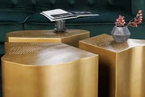 Masuta auxiliara design unicat Organic Orient 80cm