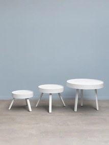 Set 3 masute laterale din metal, Zahara