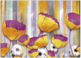 Tablou - Ilustrațir cu flori (70x50 cm)