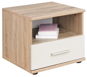 Noptieră Daron 23 DSW DI-05 (stejar sonoma alb). 1024533