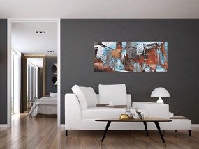 Tablou - Zgârie-nori (120x50 cm)