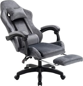 Scaun de birou/gaming, gri, LOPES
