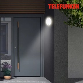 Aplică LED de exterior cu senzor Telefunken 313706TF LED/15W/230V IP44