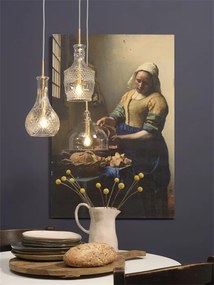 Lustra, Pendul elegant din sticla Brussels transparent/gold, straight