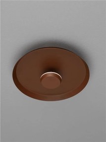 Plafoniera LED stil modern DORELL maro inchis