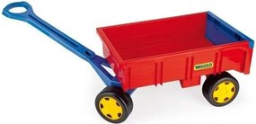 Remorcă WADER FARMER, 95 cm, roșu/albastru