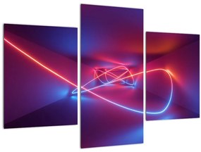 Tablou cu abstracție modernă (90x60 cm)