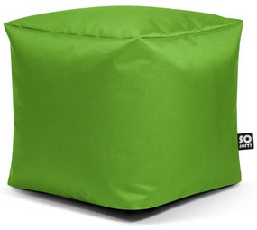 Fotoliu puf pentru copii verde Cube M – So Soft?