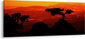 Tablou -Apus de soare (120x50 cm)