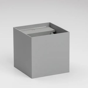 Aplică LED de exterior Brilagi CUBE LED/6W/230V gri IP54