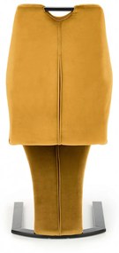 Scaun K442 velvet mustariu