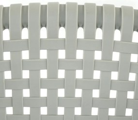 Scaun de bucaterie Lamar, gri