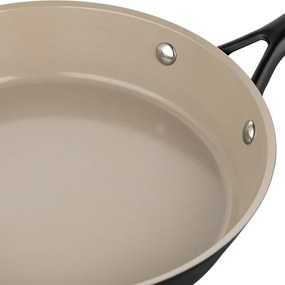 Florina Tigaie din aluminiu Carina Black 28 cm, diam. 28 cm