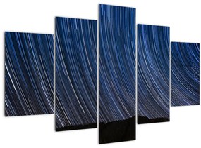 Tablou cu stele noaptea și cerul (150x105 cm)