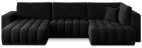 Colțar Bonito 350cm negru