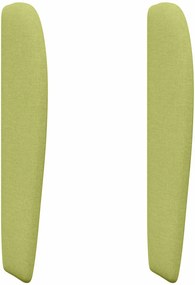 vidaXL Ureche pentru Tăblie Verde 80 x 23 x 6 cm țesătură