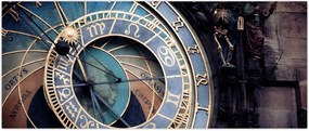 Tablou - Orloj, Praga (120x50 cm)
