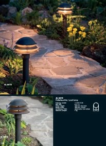 Aplica iluminat exterior din fier forjat WL 3437