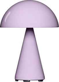 Veioză roz-deschis LED cu intensitate reglabilă (înălțime 20 cm) Mush – Hübsch