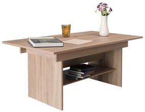 Masă de sufragerie extensibilă Likud (stejar sonoma) (pentru 4-6 persoane). 1116384