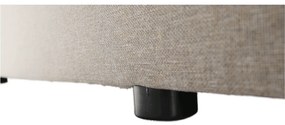 Pat tip BOXSPRING 140x200, taupe gri-maro, FERATA TV KOMFORT