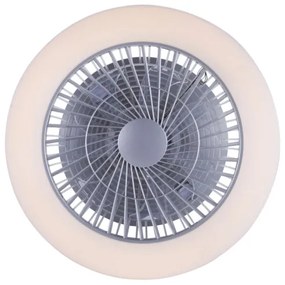 Plafonieră LED cu ventilator Leuchten Direkt 14645-55 LEONARD LED/27W/230V