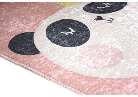 Covor pentru copii roz deschis lavabil 120x180 cm Royalty Mascot – Vitaus