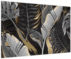 Tablou - Jungla de aur (90x60 cm)