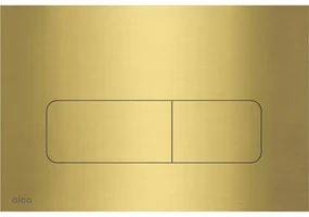 Clapeta de actionare Alcadrain Flat MOON-BRASS alama